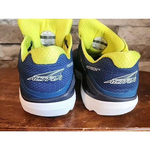 Altra Provision 4.0 Size 9 Men's Blue And Lime Lightly Worn - Picture 7 of 13